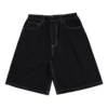 5-Pocket Baggy Shorts Asia Sizing „Black“
