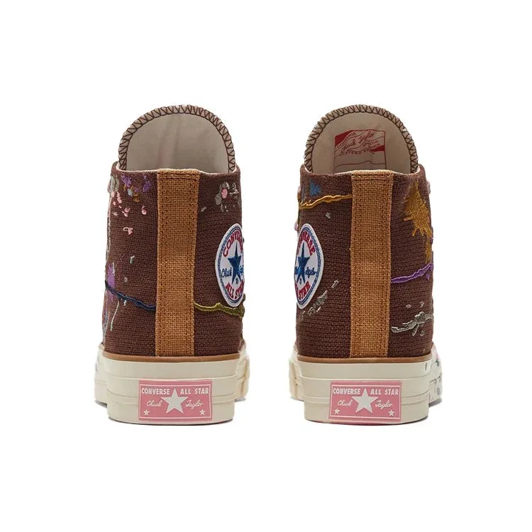 Bandulu x Chuck 70 High „Paint Splatter – Cappuccino Base“ Bandulu x Chuck 70 High „Paint Splatter – Cappuccino Base“