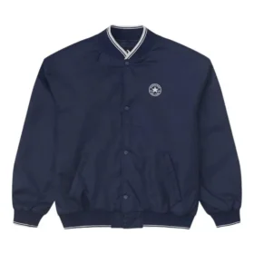 Baseballová bundy s logem, asijské velikosti „Navy“