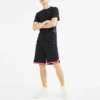 Basketbalové kraťasy asijské velikosti „Black“