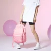 Batoh GO 2 PRINT „Pale Pink“