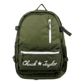 Batoh Straight Edge s logem Chuck Taylor „Olive Green“
