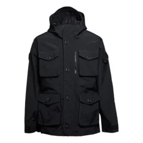 Bundy 2L Utility Jacket v asijských velikostech „Černá“