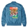 Bundy CNY Tiger Bomber, asijské velikosti „Modrá vícebarevná“