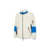Bundy Sherpa z polárního fleece, hřejivá, s barevnými bloky, ležérní, se stojáčkem