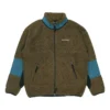 Bundy z polárního fleece Sherpa, asijské velikosti „Surplus Olive“