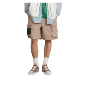 Cargo šortky Asijské velikosti „Khaki“