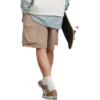 Cargo šortky Asijské velikosti „Khaki“