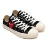 CDG x Converse Chuck Taylor All Star Multi Heart Black „White Red“