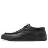 Chevron & Star Mokasíny Skateboarding Le Ox „Black“