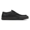Chevron & Star Mokasíny Skateboarding Le Ox „Black“