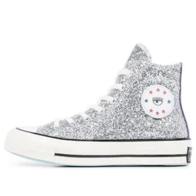 Chiara x Chuck 70 High „Silver Glitter Purple“