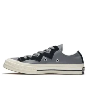 Chuck 1970s Leather Low Top Šedá Černá