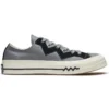 Chuck 1970s Leather Low Top Šedá Černá