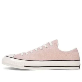 Chuck 1970s Retro nízké boty pro volný čas a skateboarding, unisex, růžové