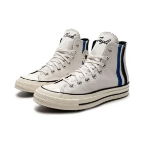 Chuck 70 Archival Stripes High Top „White Blue Black“