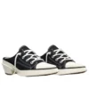 Chuck 70 De Luxe špičaté pantofle na podpatku s platformou „Black“