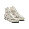 Chuck 70 Embroidered Lips High „Love Me – Vintage White“ Chuck 70 Embroidered Lips High „Love Me – Vintage White“