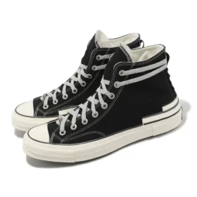 Chuck 70 Hacked Heel Hi „Black Dark Moth Egret“