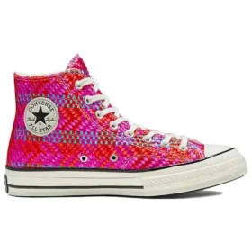 Chuck 70 Hi „Culture Weave – Red Pink“