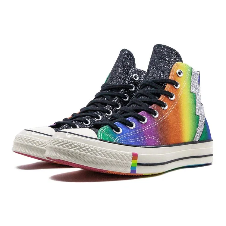 Chuck 70 Hi „Pride Shimmering Black Rainbow“ Chuck 70 Hi „Pride Shimmering Black Rainbow“