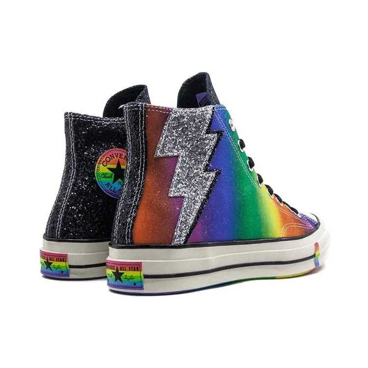 Chuck 70 Hi „Pride Shimmering Black Rainbow“ Chuck 70 Hi „Pride Shimmering Black Rainbow“