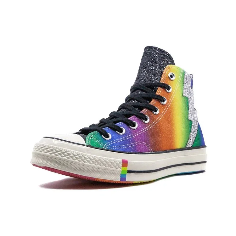 Chuck 70 Hi „Pride Shimmering Black Rainbow“ Chuck 70 Hi „Pride Shimmering Black Rainbow“