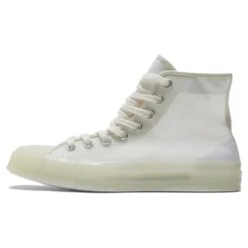 Chuck 70 HI Translucent Canvas Sneakers „Egret“