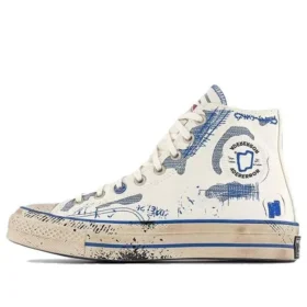 Chuck 70 High „ADER ERROR“ – bílá a imperiální modrá