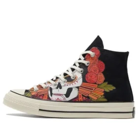 Chuck 70 High „Dia de los Muertos – černá“