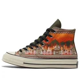 Chuck 70 High „Holiday Sweater – Orange“