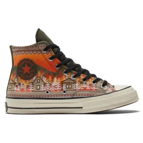 Chuck 70 High „Holiday Sweater – Orange“