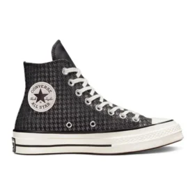 Chuck 70 High „Houndstooth Shine – Black“