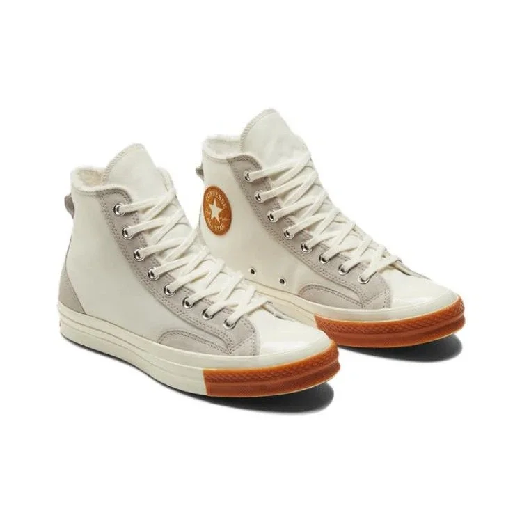 Chuck 70 High „Lined Colorblock – Vintage White Gum“