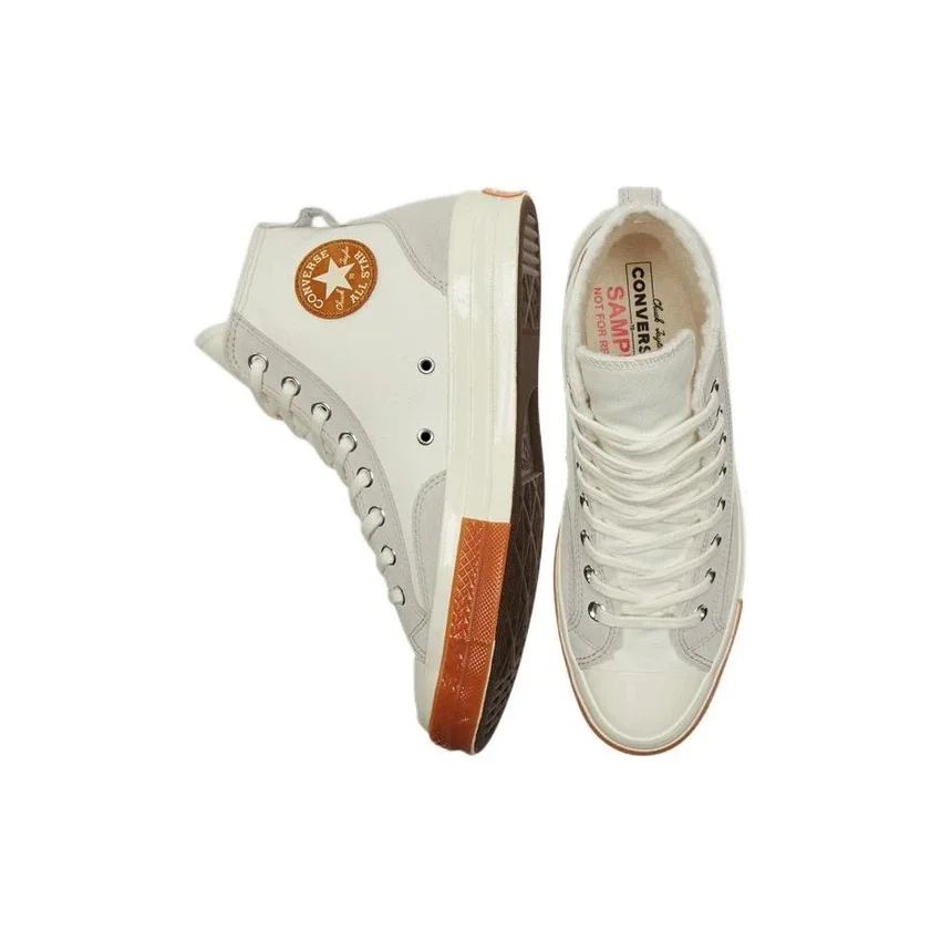 Chuck 70 High „Lined Colorblock – Vintage White Gum“