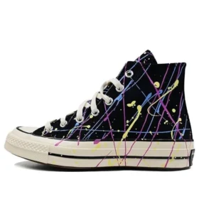 Chuck 70 High „Paint Splatter – Black“