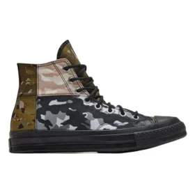 Chuck 70 High „Patchwork Blocked – Camo Black“