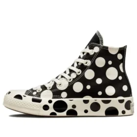 Chuck 70 High „Polka Dots – Black“