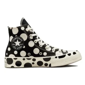 Chuck 70 High „Polka Dots – Black“