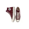Chuck 70 High „Recycled Canvas – Deep Bordeaux“