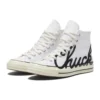 Chuck 70 High „Scripted Signature Print – White Egret“