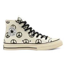 Chuck 70 High „Unleash Peace – Egret Black“
