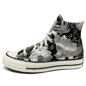 Chuck 70 High „Vintage Floral – Black Silver“