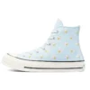 Chuck 70 High „Vyšívaný květinový potisk – Chambray Blue“