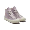 Chuck 70 High „Vyšívaný květinový potisk – Pale Amethyst“