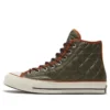 Chuck 70 High „Workwear Quilting – Green Brown“