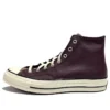 Chuck 70 Leather High „Colorblock – Black Currant“
