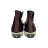 Chuck 70 Leather High „Colorblock – Black Currant“