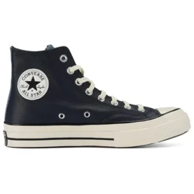 Chuck 70 Leather High „Colorblock – Obsidian Blue“