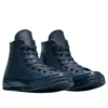 Chuck 70 Leather High Top „Obsidian“